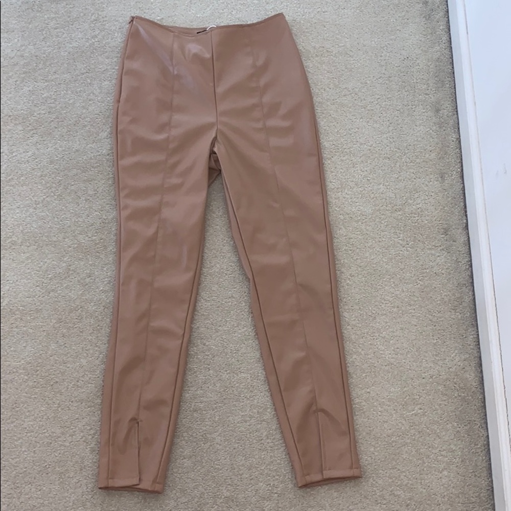 Skinny trousers sand